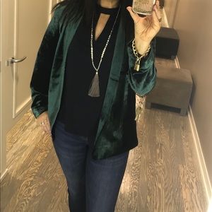 Brand new velvet blazer